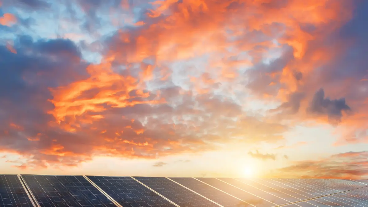 Energía solar.