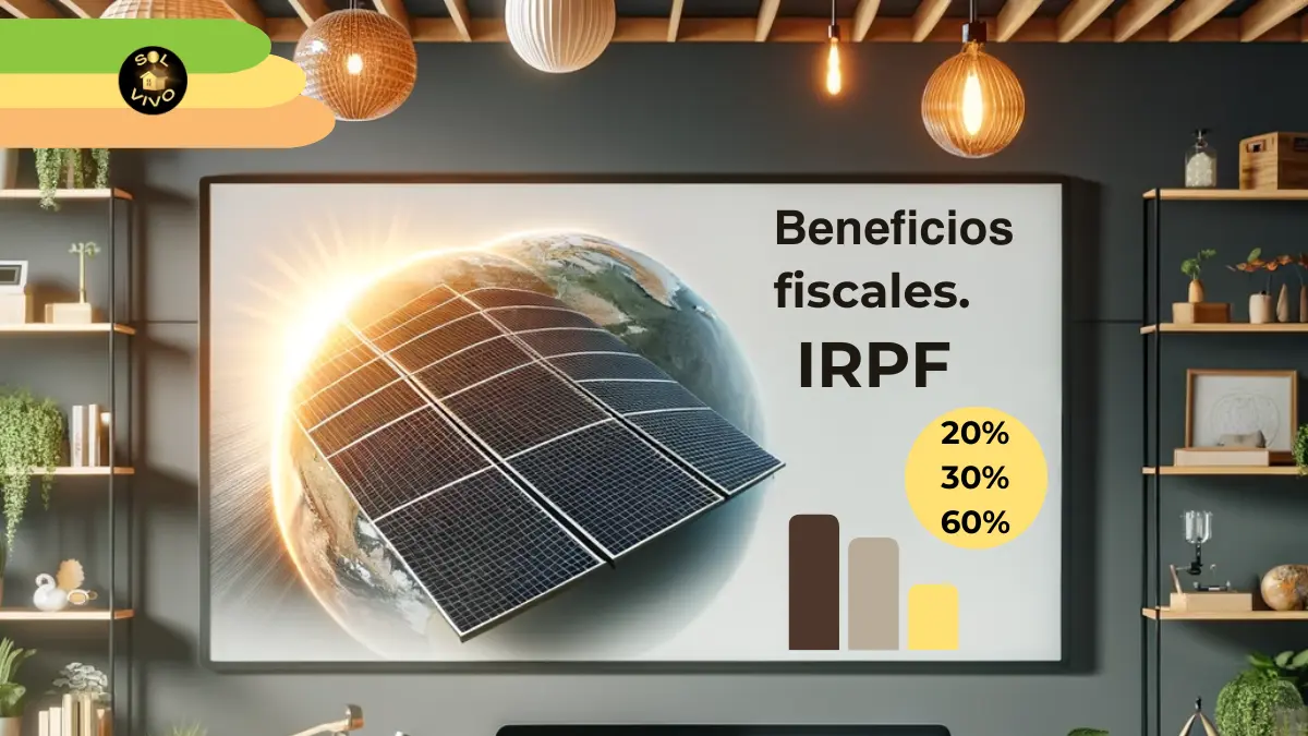 Deducción IRPF placas solares.